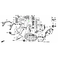 OEM HONDA FUEL FILTER ACCORD EURO CL9 03-07