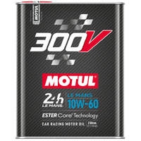 MOTUL 300V LE MANS CAR RACING MOTOR OIL 10W60 2L